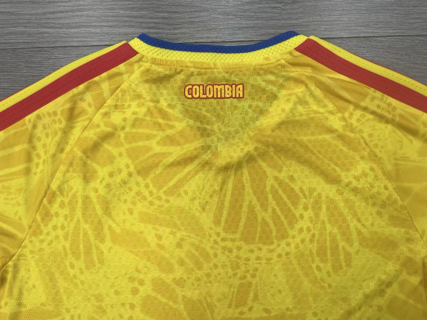 Camisa inspirada en la selección Colombia del mundial
