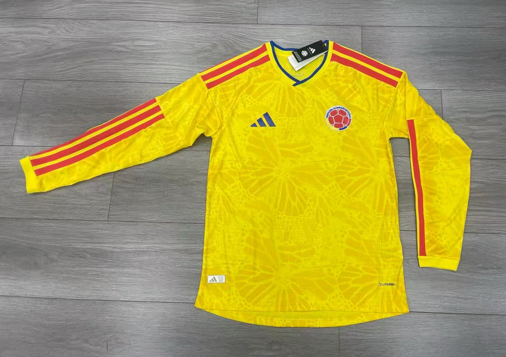 Camiseta Colombia Manga Larga Mundial