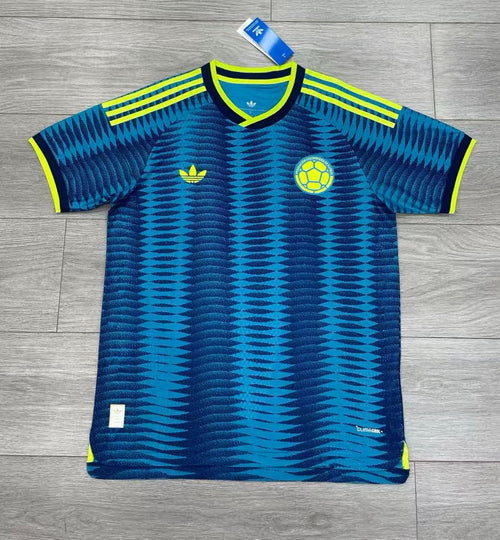 Camiseta colombia azul visitante