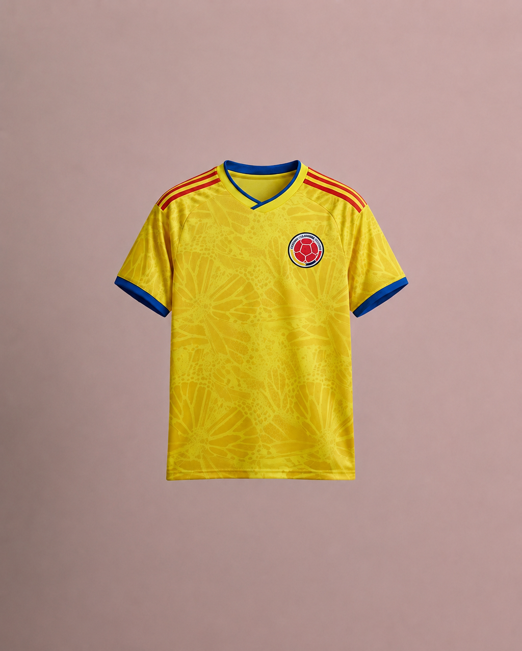 Camisa inspirada en la selección Colombia del mundial